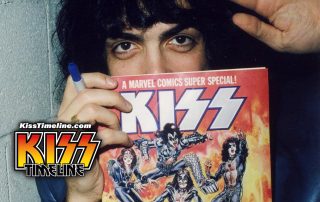 Kiss releases their first comic book "Marvel Comics Super Special Vol 1"