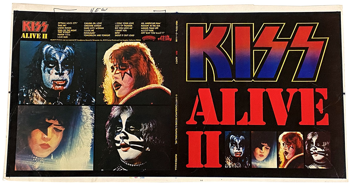 Kiss released "Alive II" on 14. October 1977