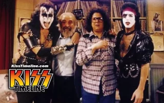 On 5. January 1982, Gene Simmons and Paul Stanley were interviewed on the "Flo And Eddie" tv show on Times Square, New York City.