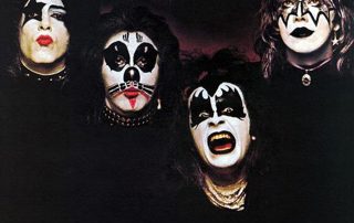 Kiss debut album cover