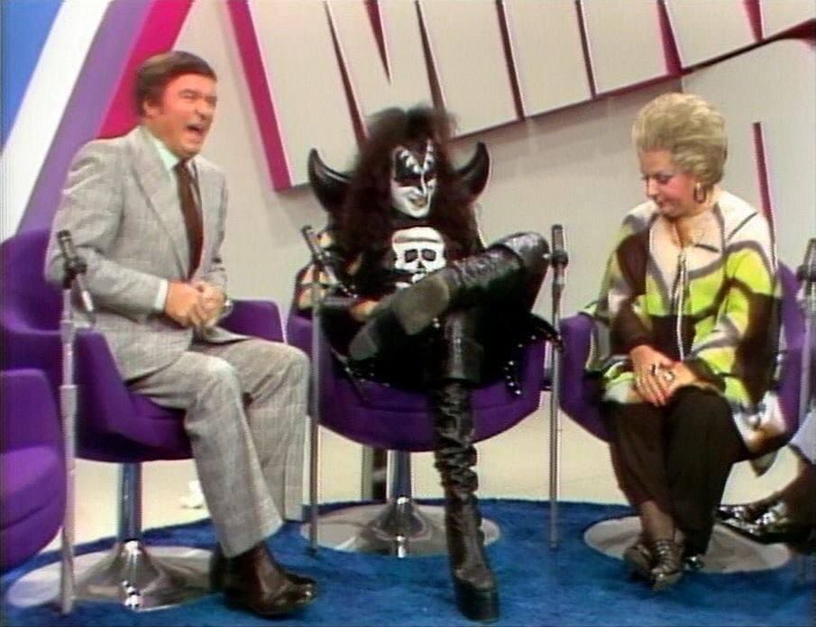 April 29. 1974, Kiss taped their appearance on The Mike Douglas Show