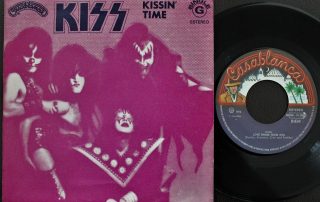 Kiss returned to Bell Sound Studios to record "Kissin' Time"