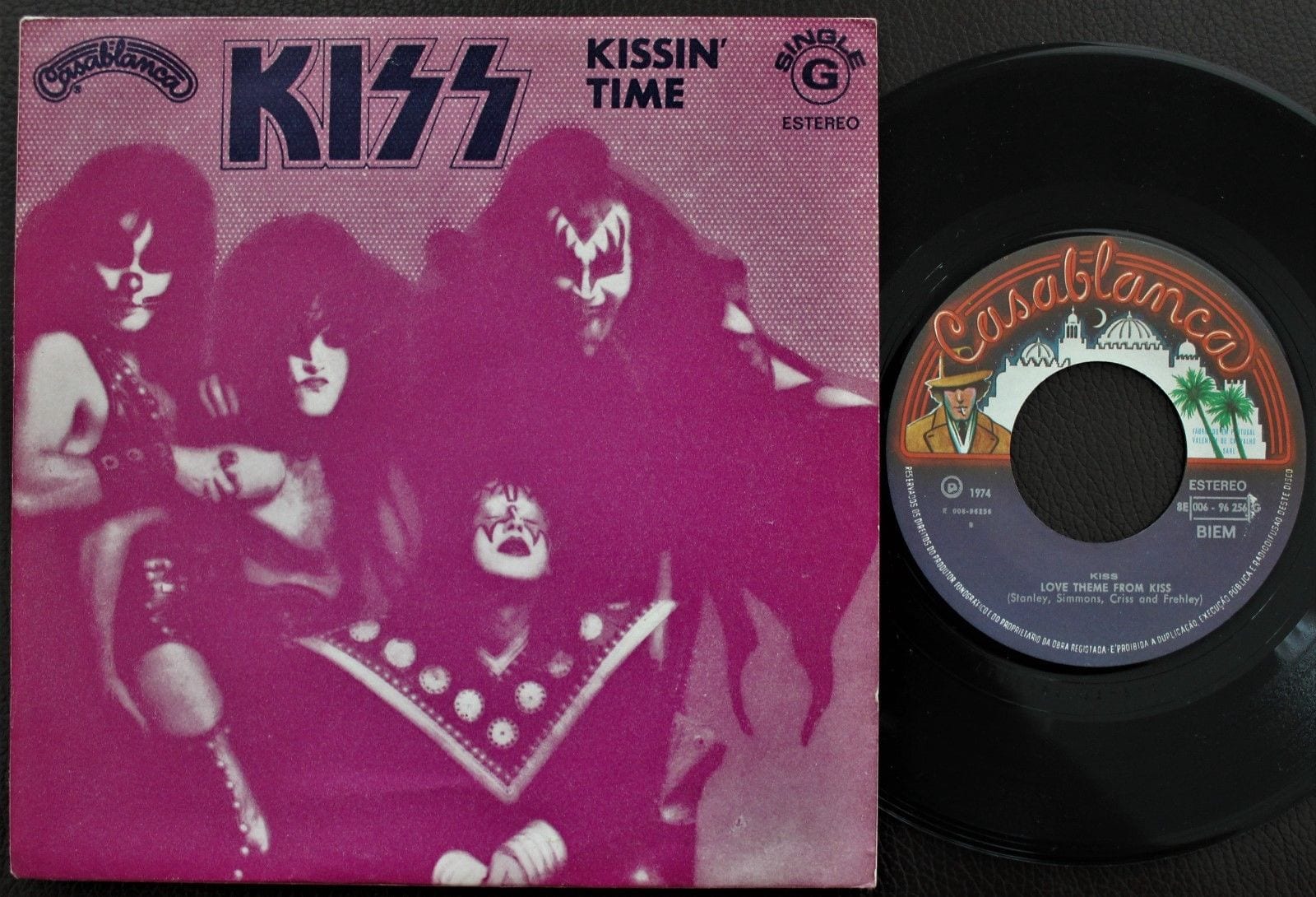 Kiss returned to Bell Sound Studios to record "Kissin' Time"