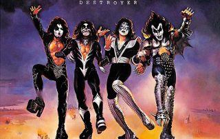 Kiss "Destroyer" album cover