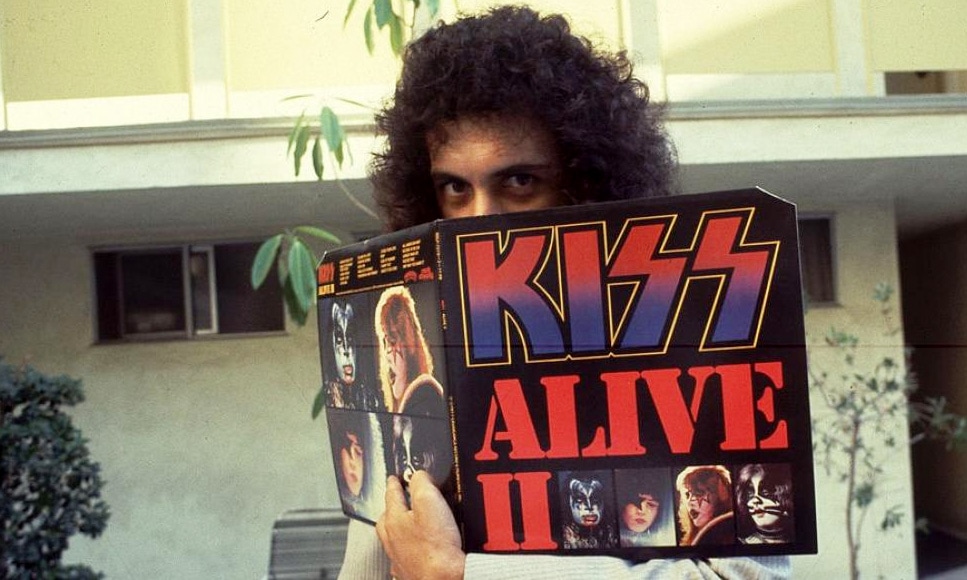 Kiss started recording "Alive II", 1977