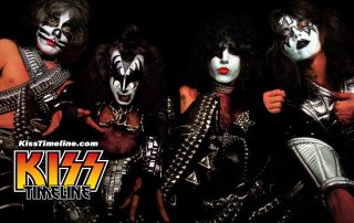 Kiss did the "Love Gun" photo session at Barry Levine's studio in Los Angeles, California, April 28. 1977.