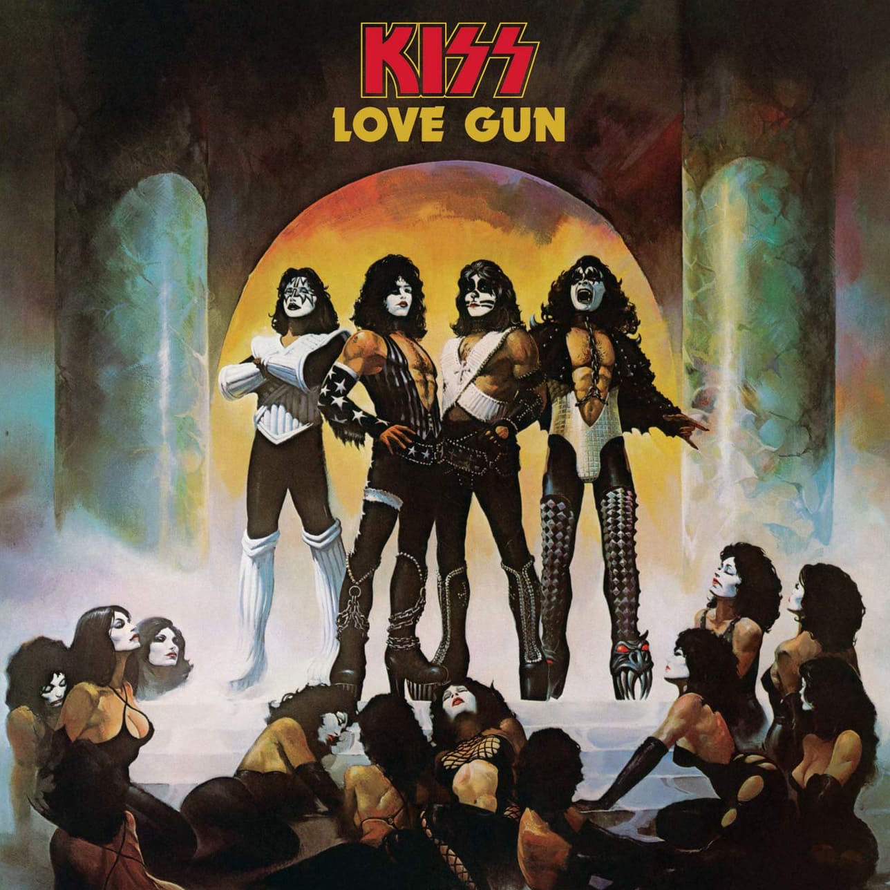 Kiss releases their sixth studio album "Love Gun"