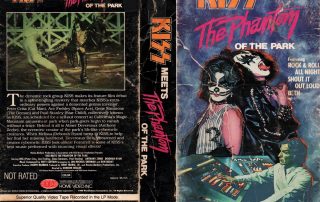 Kiss aired their film "Kiss Meets the Phantom of the Park", 1978
