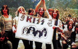 Kiss started recording their first live album "Alive!" at Cobo Hall 15. May 1975