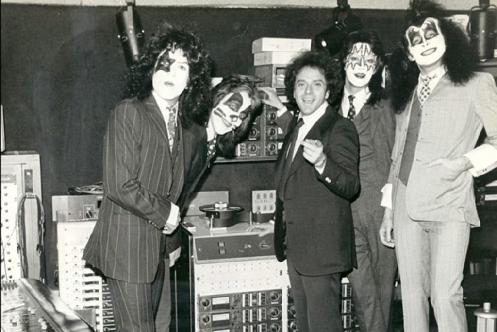 Kiss enters the studio to record "Dressed To Kill"