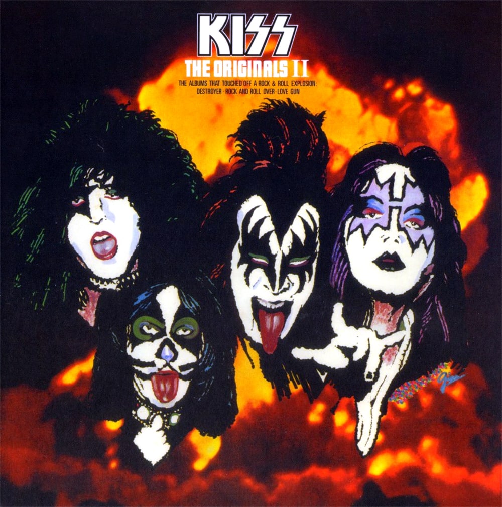 Kiss releases the compilation 3LP box set “The Originals II” in Japan, 1978