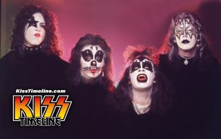 Kiss photo session debut album