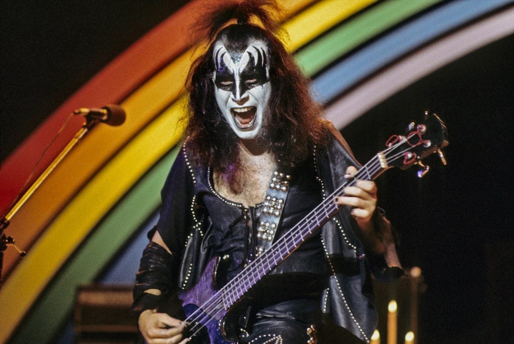 21. February 1974, Kiss' first TV performance at the "ABC In-Concert" for ABC TV Network. Photo Credit: ABC Photo Archives