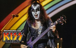 21. February 1974, Kiss' first TV performance at the "ABC In-Concert" for ABC TV Network. Photo Credit: ABC Photo Archives