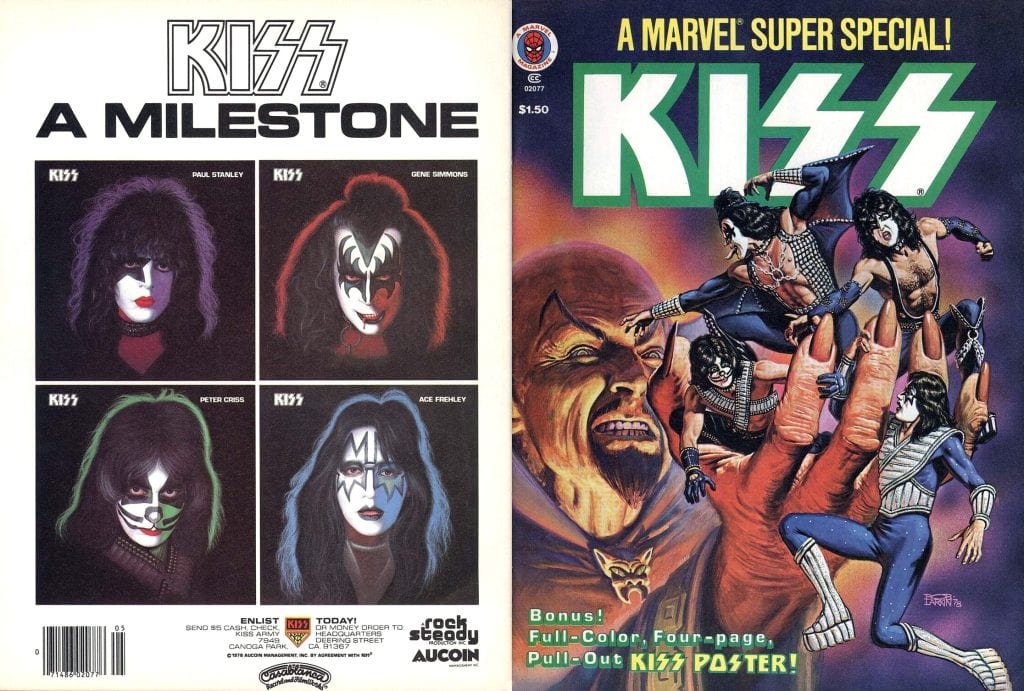 Kiss releases their second comic book “Marvel Comics Super Special Vol 1 #5”, 15. August 1978