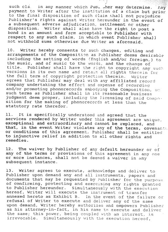 vinnie vincent kiss contract 1982 page 22