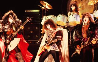 On 1. September 1980, Kiss flew to Munich to lip sync "She's So European" and "Talk To Me" for the German TV show "Rockpop", and broadcasted 13. September 1980.