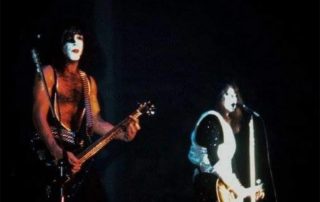 Ace Frehley sings live for the first time, 8. July 1977 in Halifax, Nova Scotia, Canada