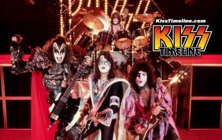 Kiss did the "Dynasty" dress rehearsal on 13. June 1979, Photo by Neal Preston