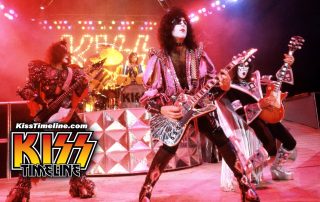 Kiss does the "Dynasty" videos, commercials and photo sessions, 20. June 1979, photo by Neal Preston