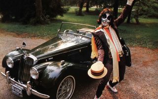 Peter Criss photo session for Creem Magazine, 22 August 1975, with photographer Fin Costello.