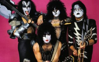 Kiss photo session in Munich, Germany, 30. November 1982. Photo by Werner Roelen.