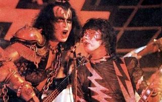 Kiss played on the Spanish TV show Aplauso, Madrid, Spain, 28. November 1982