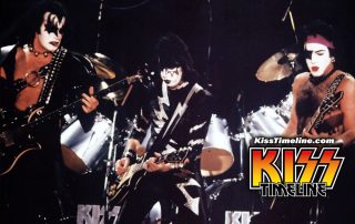 Kiss live on "Fridays" 15. January 1982. Photo by Wayne Wiliams