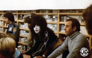 Paul Stanley in-store appearance at Peaches Records, 6. December 1978. Photo by Jay Gilbert.