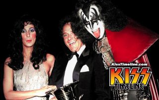 On 23. March 1979, Gene Simmons and Cher hosted the NARM (National Association of Recording Merchandisers) Awards Banquet at the Diplomat Hotel, Hollywood, Florida, USA.