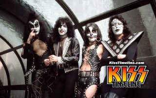 On 24. March 1975, Kiss did photo sessions in Manhattan, New York. Photo by Steve Morley.