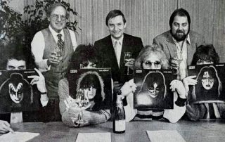 On 1. April, 1980, Kiss re-signed with Casablanca Records who had breen acquired by PolyGram Records. The band signed the contracts at PolyGram's office in New York.
