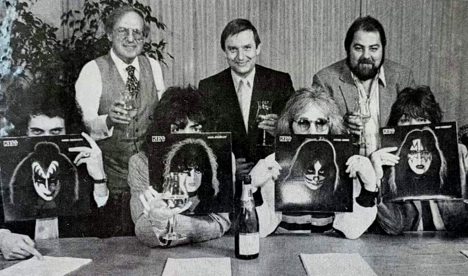 On 1. April, 1980, Kiss re-signed with Casablanca Records who had breen acquired by PolyGram Records. The band signed the contracts at PolyGram's office in New York.