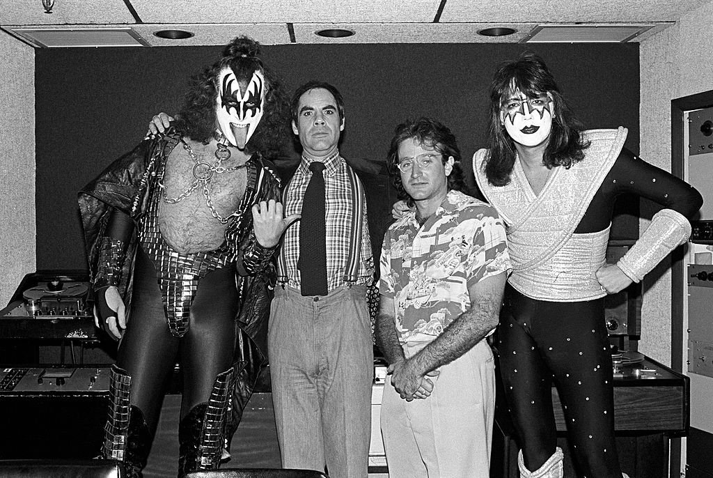 On 12. April, 1979, Gene Simmons, Ace Frehley and actor Robin Williams were interviewed on the Robert Klein Radio Hour at RCA Studios in New York City.