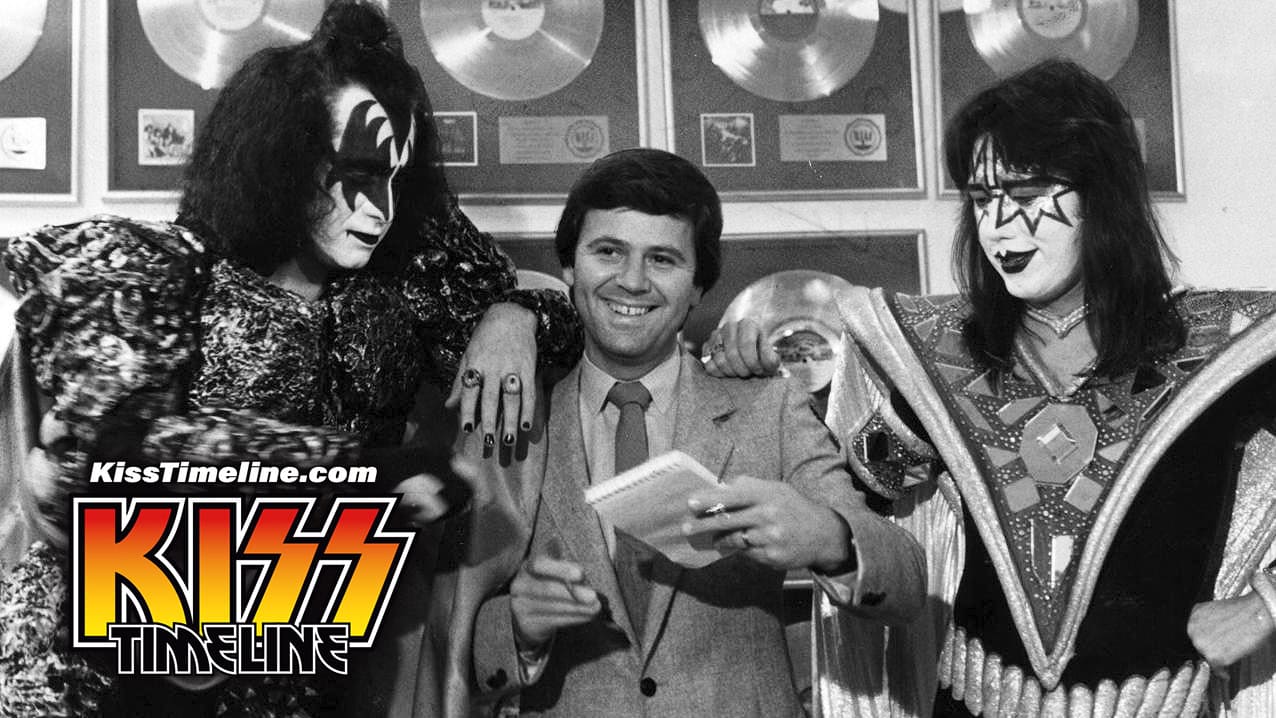 Gene and Ace are interviewed by 60 Minutes Australia 27. March 1980. Photo credit Lynn Goldsmith