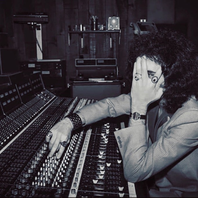 Gene Simmons KISS at Record Plant NYC, 27. March 1980. Photo credit Lynn Goldsmith