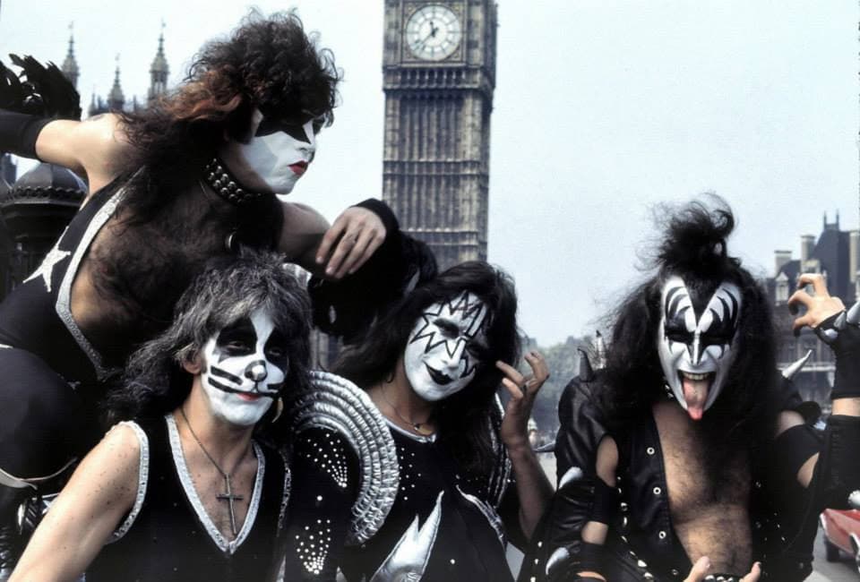 10. May 1976, Kiss did photo sessions at different locations in London. Photo by Andre Csillag. 10. May 1976, Kiss did photo sessions at different locations in London. Photo by Andre Csillag.