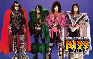 On 21. April 1979 (date not confirmed), Kiss did the "Return Of Kiss" commercial shoot with new costumes. The photo session was done in New York with photographer Enrico Ferorelli.