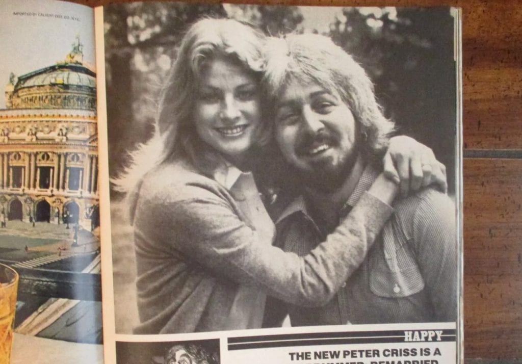 On 13. October, 1980, People Weekly magazine printed the first interview with Peter Criss without makeup. The October 20. issue's street date featured a four page exclusive for Peter’s unmasking.