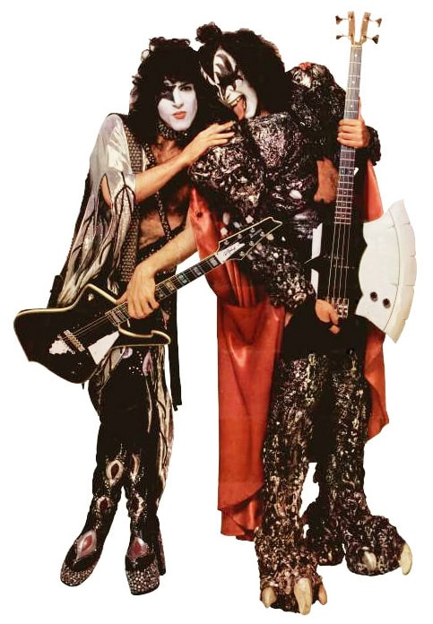 kiss 1981 bravo starschnitt gene paul