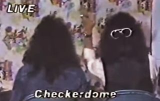 On 2. October, 1979, Gene Simmons and Paul Stanley were interviewed unmasked (facing away from the cameras) by Newsbeat on the local TV station KSDK-TV Channel 5 in St. Louis, Missouri, by Dick Ford & John Auble.