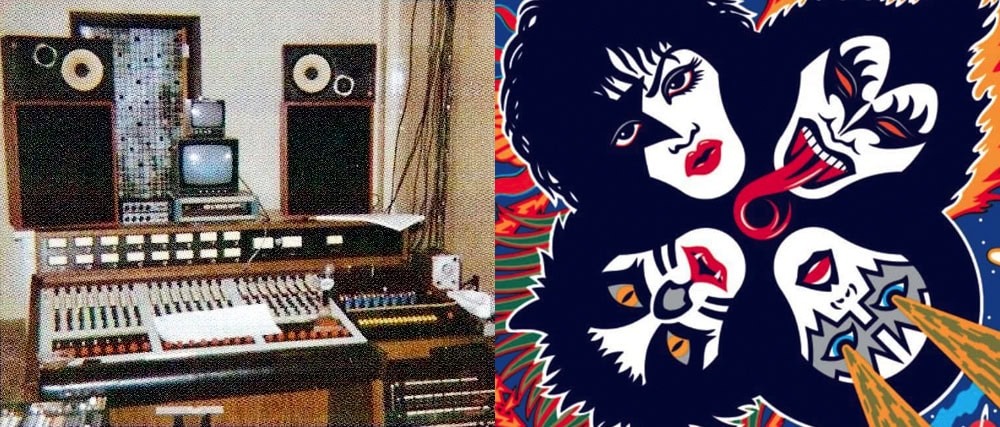 On 28. September 1976 Kiss entered the studio to record "Rock and Roll Over"