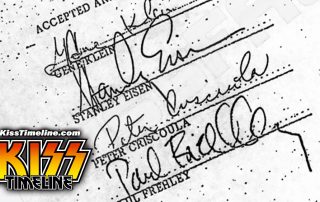 On 1. January, 1977, Kiss signed a renegotiated contract with Casablanca after Glickman/Marks Management Corporation, namely Carl D. Glickman and Howard L. Marks, formally became Kiss’s business managers in May 1976, and were granted control on behalf of the group, investments and banking, insurance, record keeping, and business operating transactions.