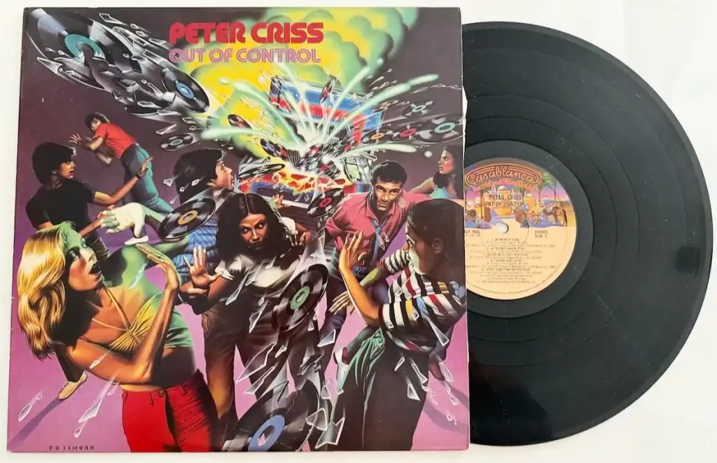 On 8. September, 1980, Peter Criss released his first solo album after leaving Kiss, "Out of Control".