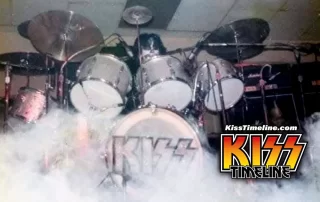 On 1. April, 1974, Peter Criss passed out and fell off the back of his drum riser after the end of "Black Diamond" while performing at the Agora Ballroom in Cleveland, Ohio, during the tour for Kiss' debut album.
