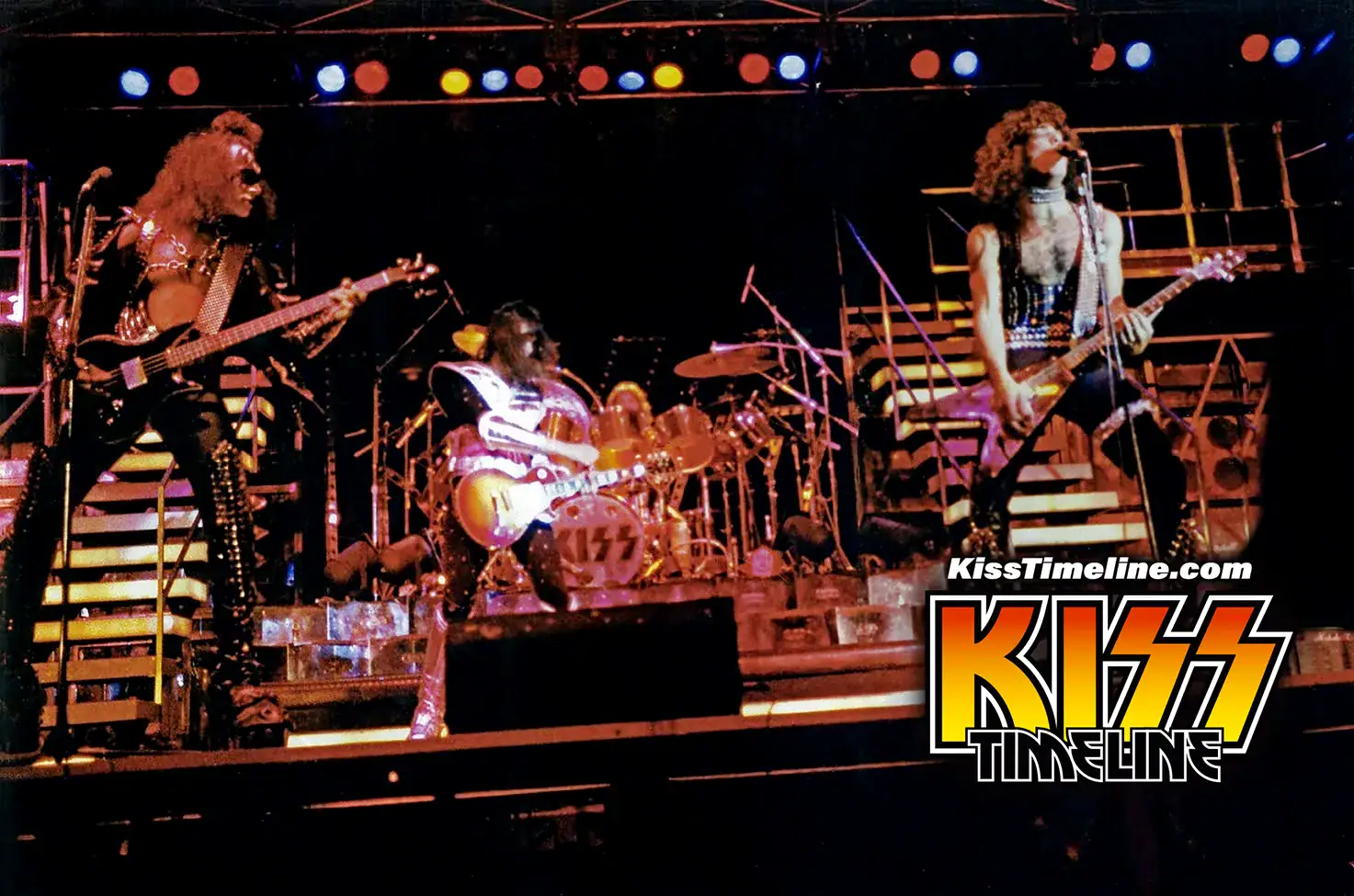 On 29. June, 1977, Kiss entered the Hanger E at Stewart International Airport in Newburgh, New York, for five days of "Love Gun" tour dress rehearsals.