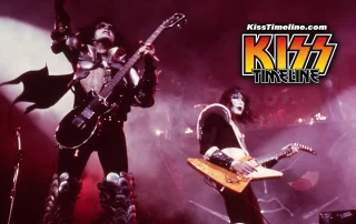 On 3. July, 1976 , Kiss took the stage in their "Destroyer" costumes for the very first time as they opened the Destroyer/Spirit of '76 Tour with a sold-out performance at the Civic Center in Springfield.